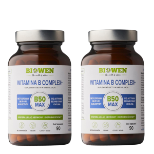 Zestaw 2x Witamina B Complex+ - 90 kapsułek BIOWEN