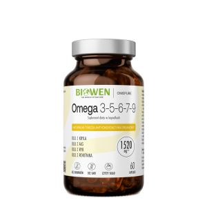 Omega 3-5-6-7-9 - 60 kapsułek BIOWEN