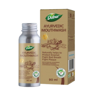 Ajurwedyjski plyn shoper Ajurwedyjski płyn do płukania ust 90ml Dabur
