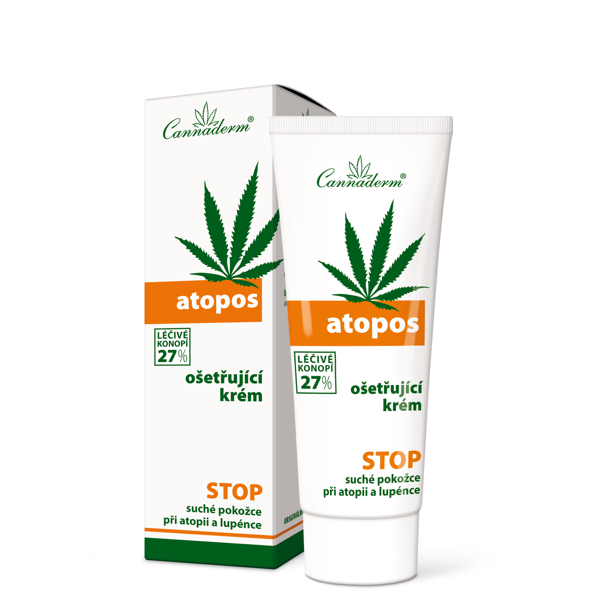 Cannaderm Atopos Cannaderm krem na AZS i łuszczycę