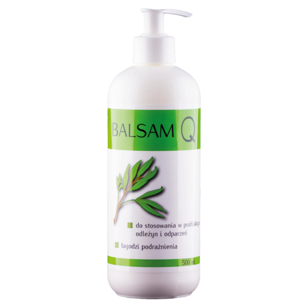BALSAM-Q-500ml Balsam Q 500 ml INDIA Przeciw odleżynom, łagodzi podrażnienia