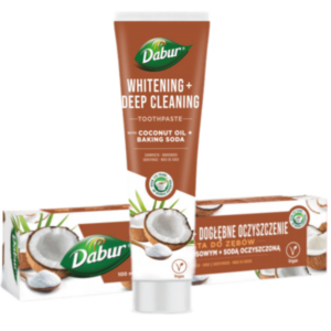 Coconut Dabur shoper Pasta do zębów Coconut Oil Soda Dabur 100 ml