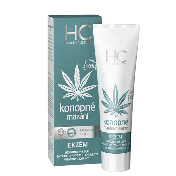 Egzema shoper Egzema krem konopny Health Culture do skóry ze skłonnością do AZS i łuszczycy 75 ml