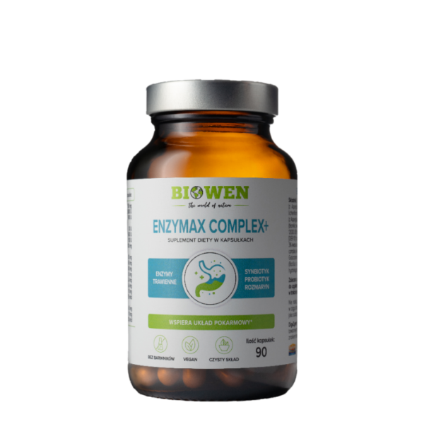 Enzymax Complex+ shoper Enzymax Complex+ Biowen - 90 kapsułek