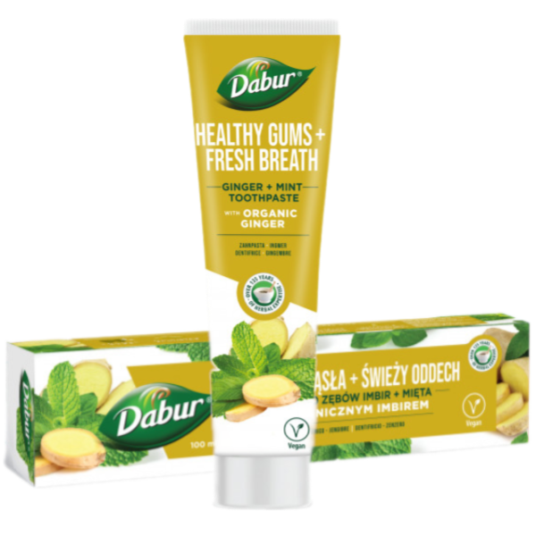 Ginger Mint Dabur shoper Pasta do zębów Org Ginger Mint Dabur 100 ml
