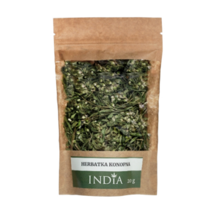 Herbatka konopna 20 g bg Herbatka konopna INDIA 20 g