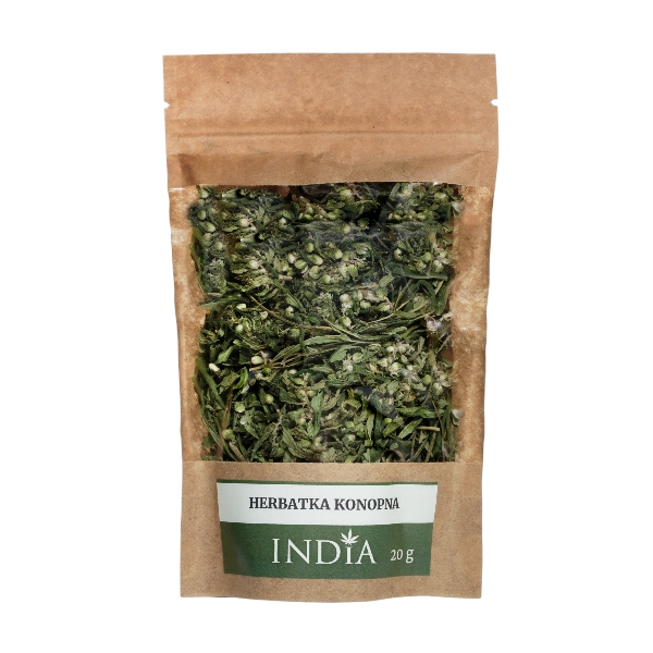 Herbatka konopna 20 g bg Herbatka konopna INDIA 20 g
