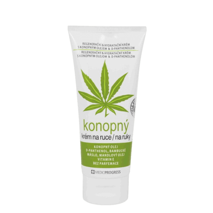 Krem do rak shoper Regeneracyjny krem do rąk Medicprogress HC z dodatkiem 5% oleju konopnego 100 ml