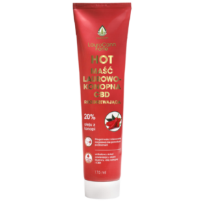 Laurocann hot 175 ml shoper Laurocann Forte HOT 175 ml maść rozgrzewająca
