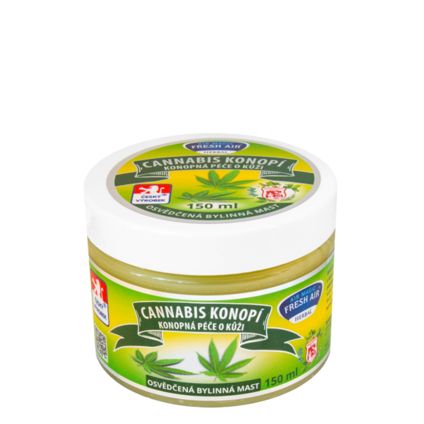 Maść konopna 150 ml Putorius shoper Maść konopna do pielęgnacji suchej i wrażliwej skóry 150 ml Putorius