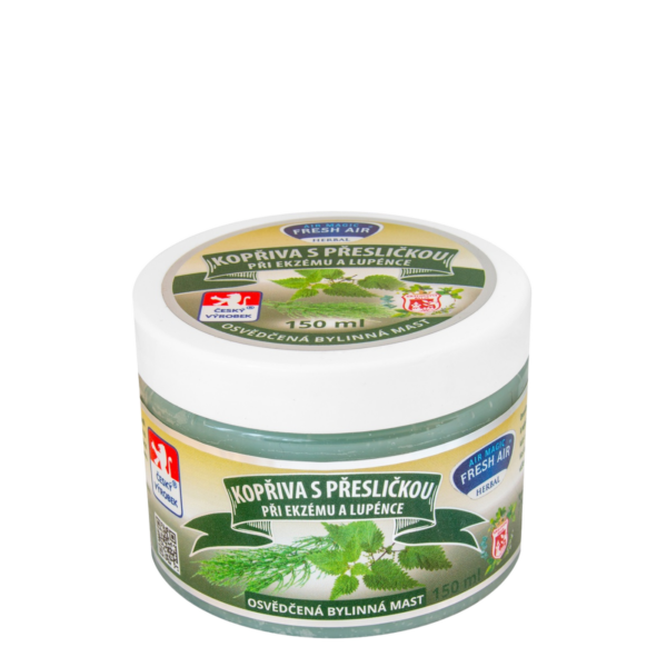 Maść ze skrzypu polnego 150 ml Putorius 1 shoper Maść ziołowa ze skrzypu polnego i pokrzywy 150 ml Putorius