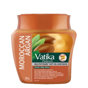 Maska arganowa Dabur Vatika shoper Maska do włosów ARGAN 500 g Dabur Vatika Naturals - włosy suche i trudne w układaniu