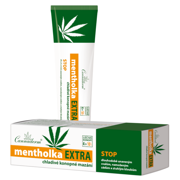 Mentholka EXTRA shoper1 Mentholka EXTRA Cannaderm chłodząca maść konopna