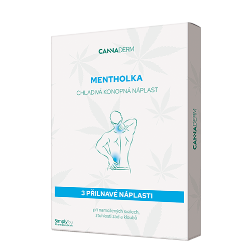 Mentholka Cannaderm plastry chłodzące