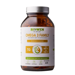 Omega 3 Family shoper Omega 3 Family TG (720 mg EPA, 480 mg DHA) - 225 kapsułek BIOWEN