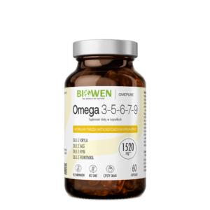 Omega_35679_Biowen_shoper Omega 3-5-6-7-9 - 60 kapsułek BIOWEN