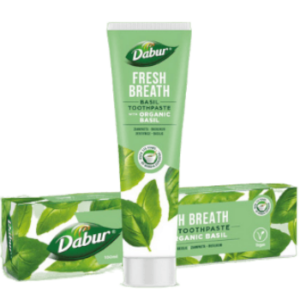 Pasta z tulasi Dabur new shoper Pasta do zębów z Tulasi (Święta Bazylia) 100 ml Dabur
