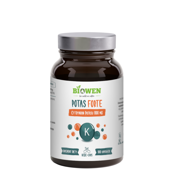 Potas shoper Potas Forte - 1100 mg - 100 kaps. BIOWEN