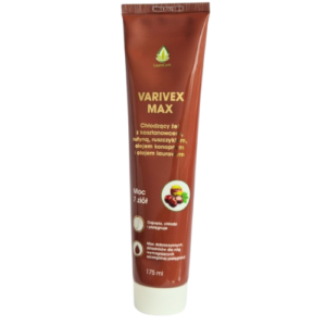Varivex_Max shoper Varivex Max Żel na obrzęk nóg i żylaki kasztanowiec, ruszczyk, rutyna 175ml