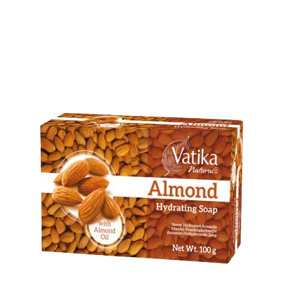 Vatika Almond 100g shoper Mydło migdałowe ALMOND SOAP 100g Dabur Vatika Naturals