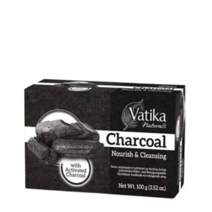 Vatika Charcoal 100g shoper Mydło z węglem CHARCOAL 100 g Dabur Vatika Naturals