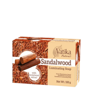 Vatika Sandalwood 100g shoper Mydło Sandałowe Sandalwood Soap 100 g Dabur Vatika Naturals