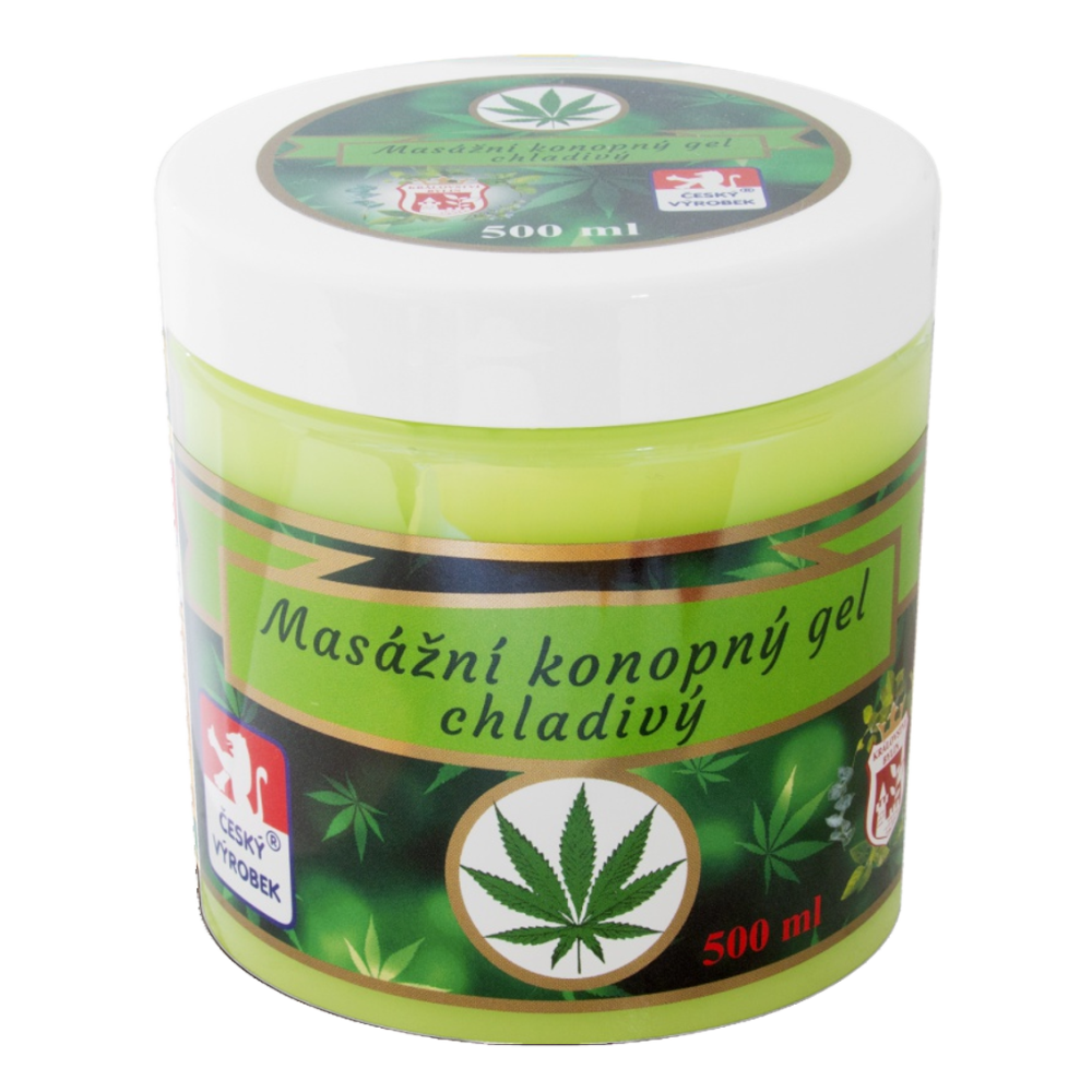 Żel chłodzący 500 ml Putorius shoper Konopny żel chłodzący 500 ml Putorius