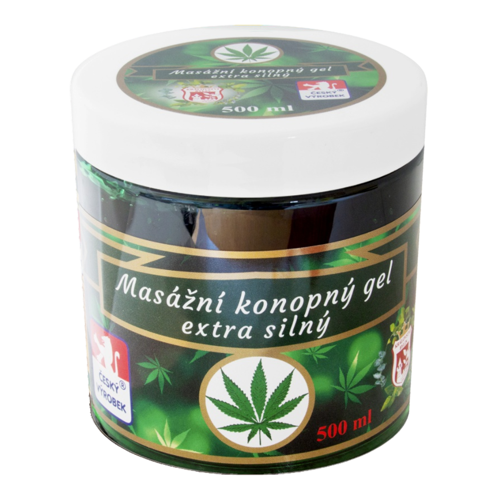 Żel konopny ekstra silny 500 ml Putorius