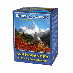 ashwagandha Ashwaganda Herbatka Ajurwedyjska uspokojenie, wypoczynek i dobry sen