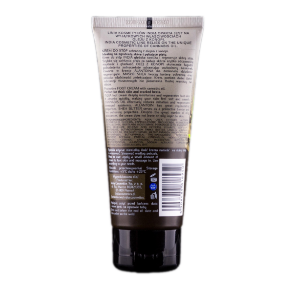 krem do stop tyl Krem do stóp z olejem konopnym INDIA 75 ml