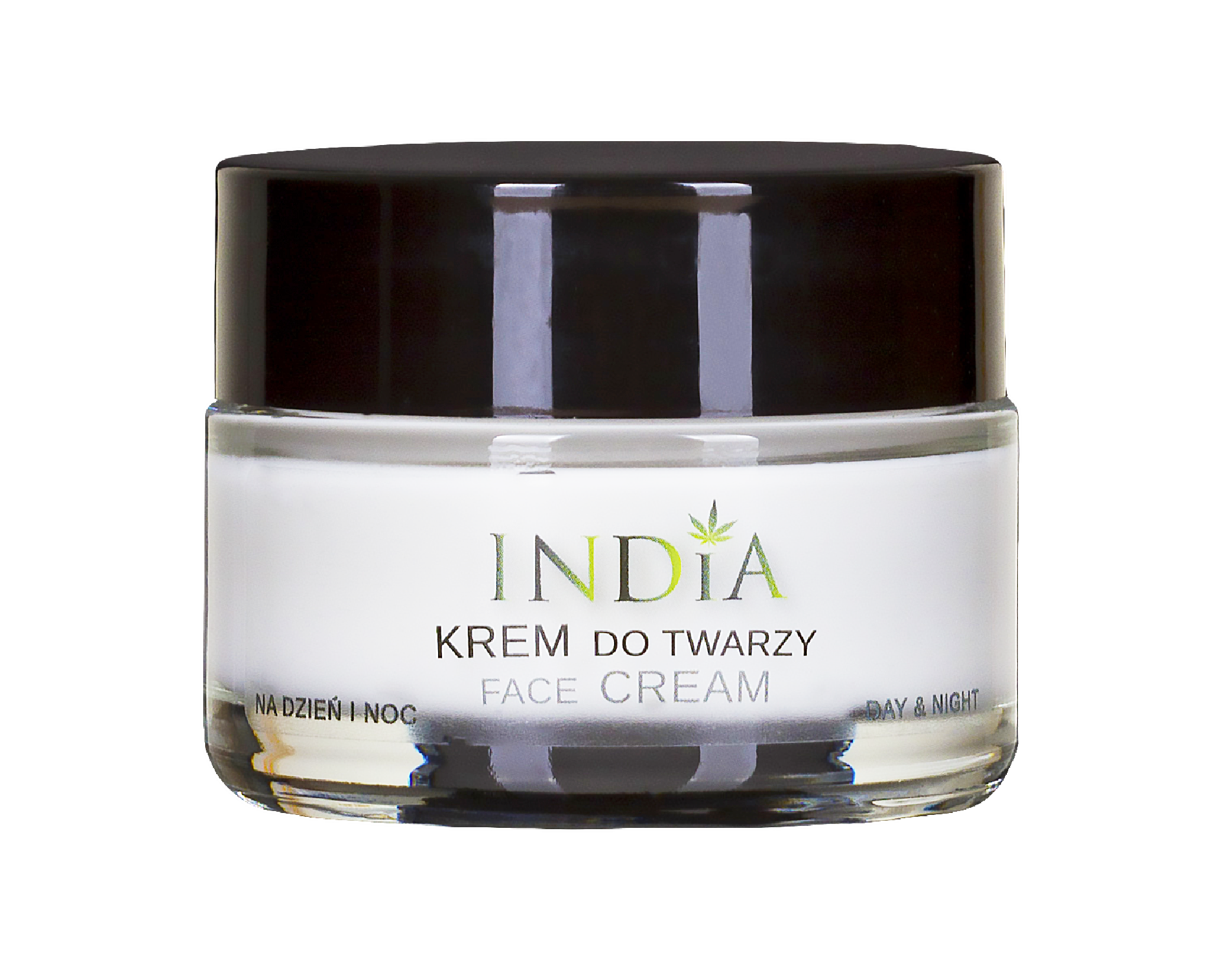 krem do twarzy - sloik Krem do twarzy z olejem z konopi INDIA 50 ml