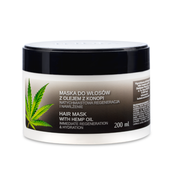 maska_trans Maska do włosów z olejem z konopi INDIA 200 ml