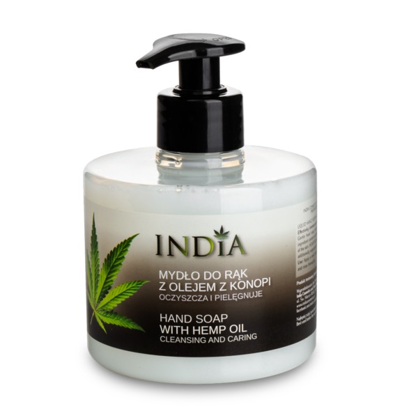 mydlowplynie Mydło do rąk z olejem z konopi 300 ml INDIA TERMIN: 30.06.2026