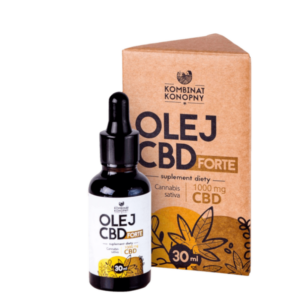 olej-cbd-forte-kombinat-konopny2 shoper Olej CBD Forte 1000 mg w butelce 30 ml