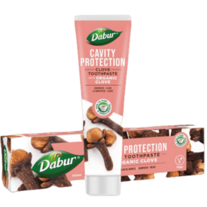 pasta CLOVE ORGANIC 100g dabur shoper Pasta do zębów z goździkiem CLOVE ORGANIC 100 g Dabur