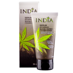 Serum do bardzo suchej skóry z olejem z konopi INDIA 50 ml