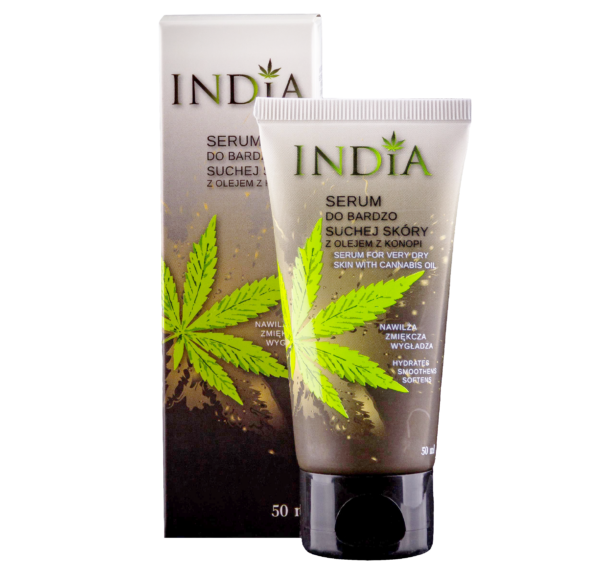 serum Serum do bardzo suchej skóry z olejem z konopi INDIA 50 ml