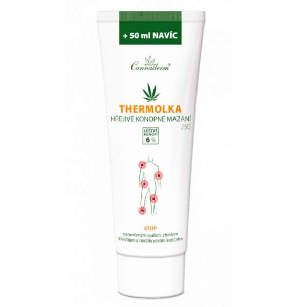 thermolka new shoper Thermolka Cannaderm rozgrzewająca maść konopna 250 ml