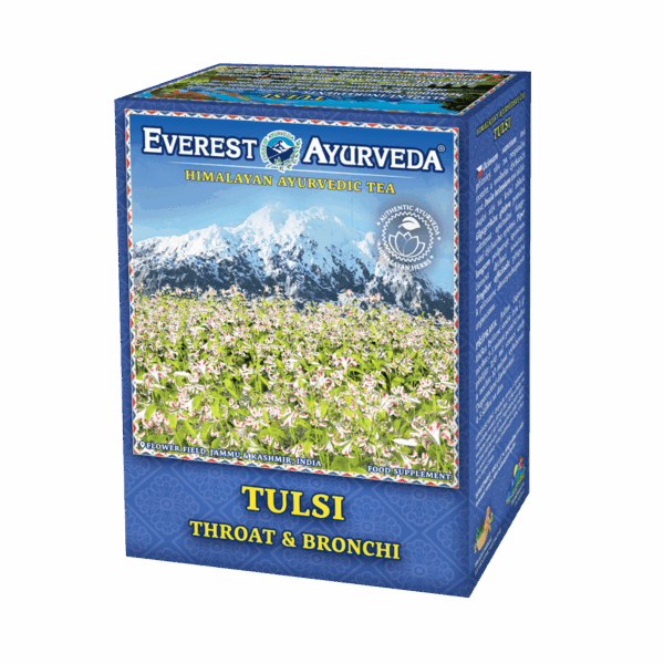 tulsi Tulsi Herbatka Ajurwedyjska Odcinek gardłowy i oskrzela